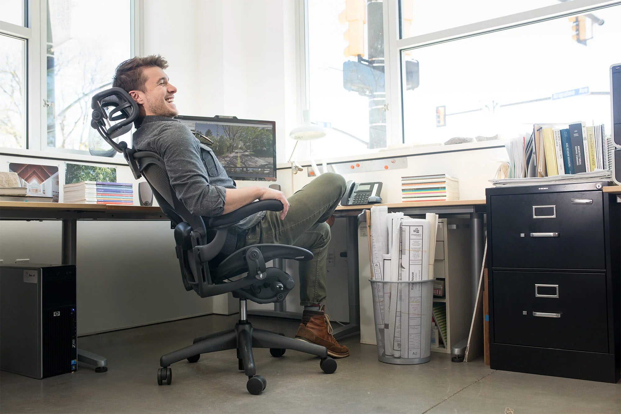 Engineered Now About the Original Headrest for Herman Miller